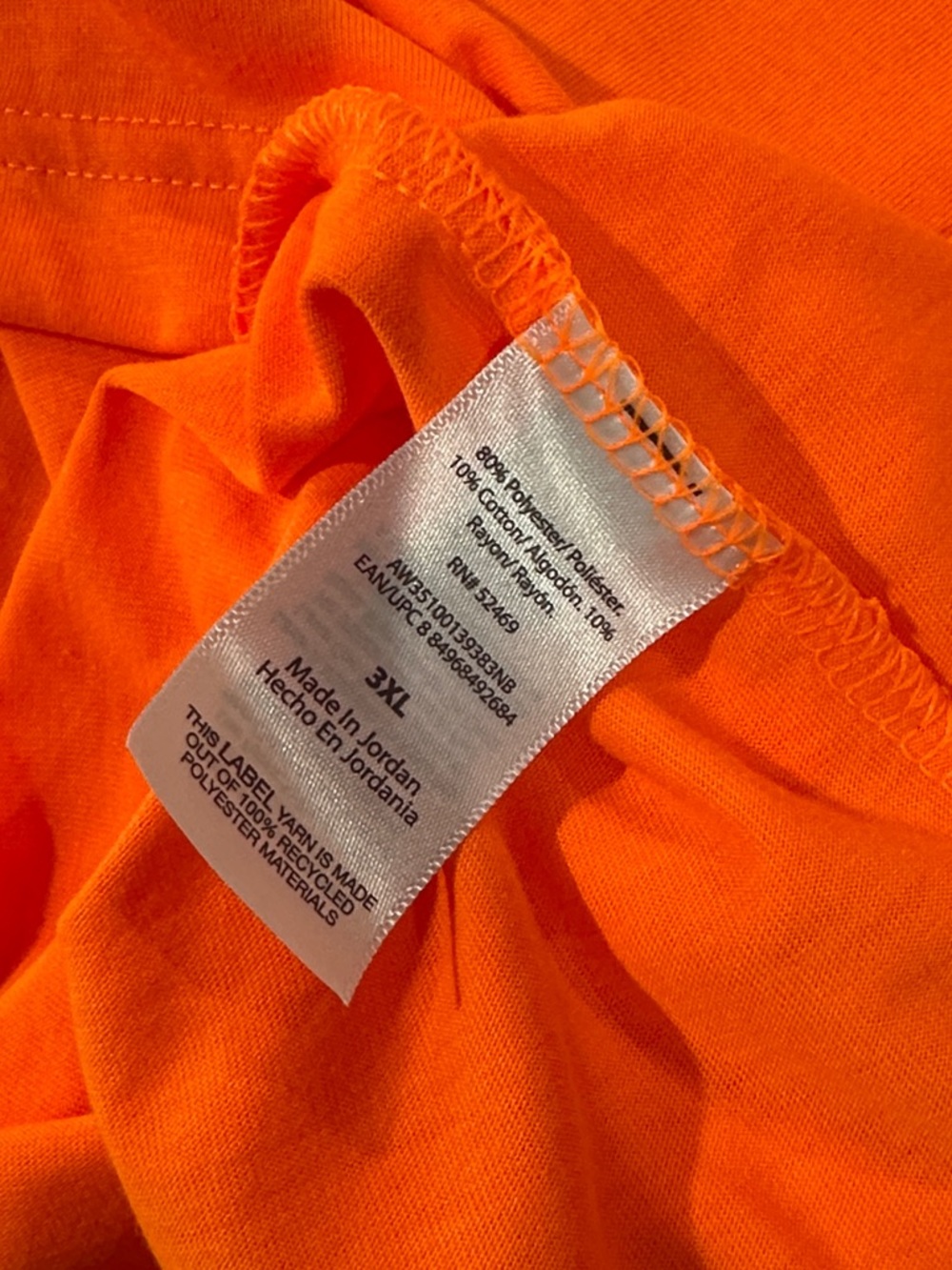 Athletic Works Men's Blend Tee with Long Sleeves Size 3XL - Picture 6 of 6